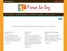Tablet Screenshot of fincalaluz.com